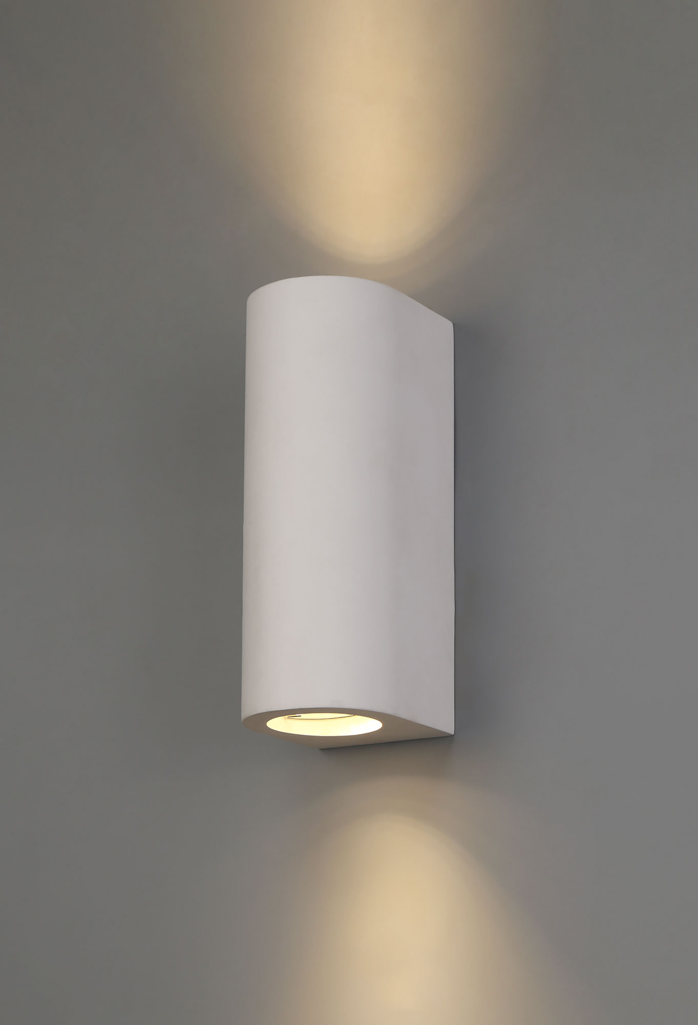 Alina Plaster Lights Deco Flush Wall Lights